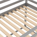 Low Bunk Bed With House Shaped Frame And Ladder by HouseOfZazla
