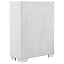 Jessica 5-drawer Bedroom Chest Snow White