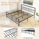 Bed Frame with Headboard and Under Bed Storage Black by LJGDeals