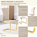 Elegant Design Alligator Skin Upholstered Dining Chairs