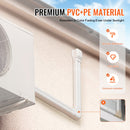 Mini Split Line Set Cover 3 Inch W x 15.8 Ft L PVC Decorative Pipe Line Cover by HouseOfZazla