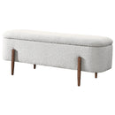 Sarna - Storage Bench - Ivory by Unique Piece Furniture