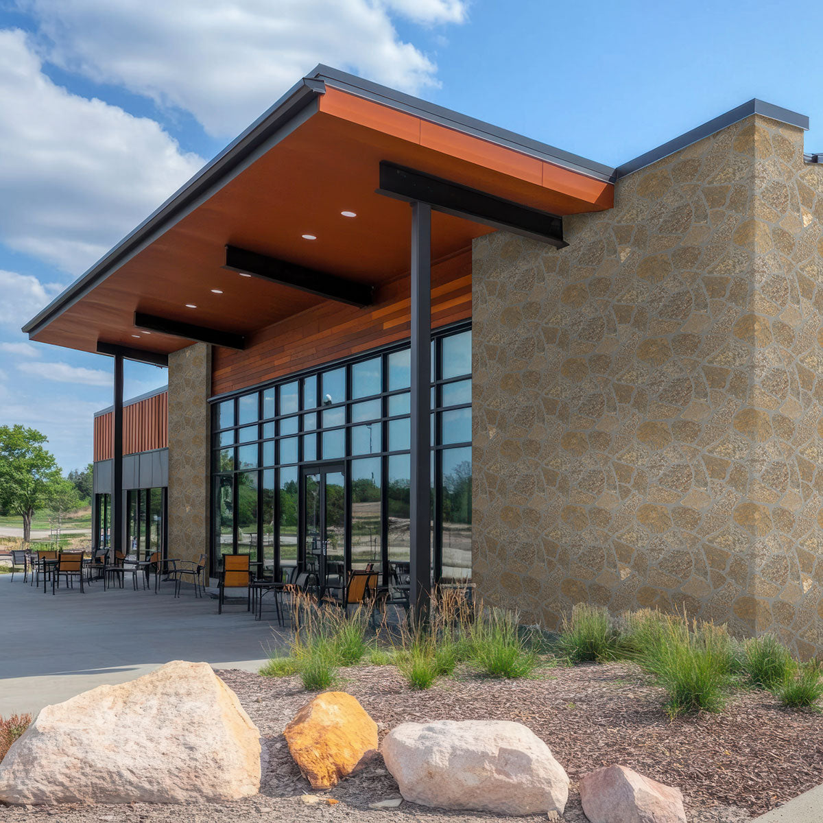 MSI Bedford Brown fieldstone, photo 5 of 12