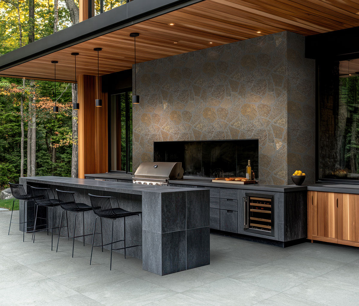 MSI Bedford Brown fieldstone, photo 10 of 12
