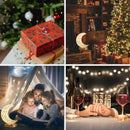 GobekUsa Bedroom Crystal Touch Dimming Night Light Girls Room Home Decor Aesthetics USB Bedside LED Ambient Table 3D Moon Lamp