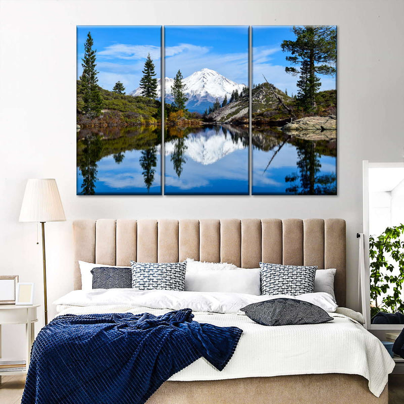 Mount Shasta Heart Lake Wall Art