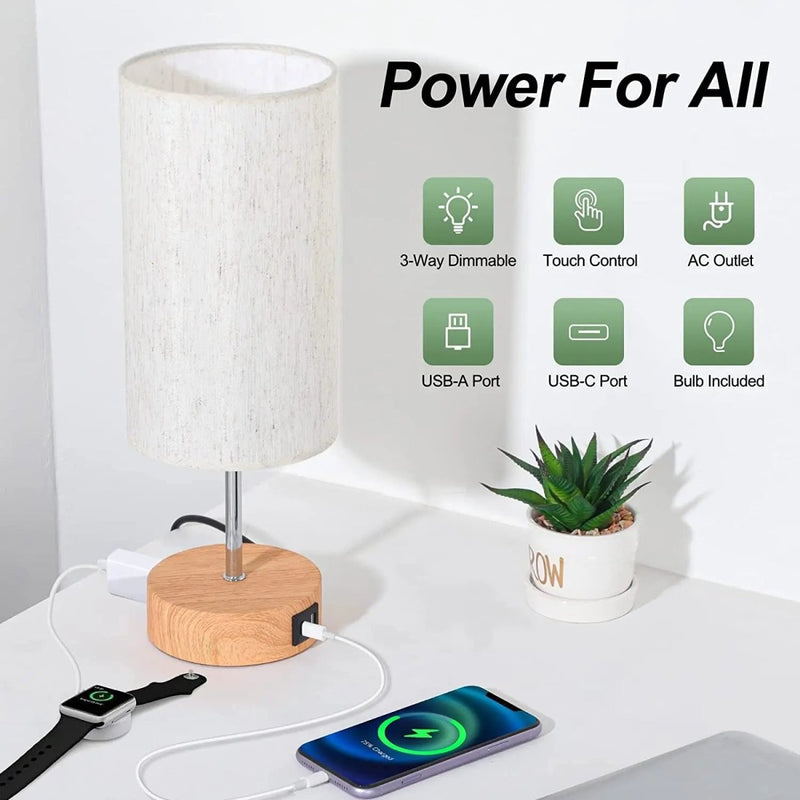 Bedside Touch Table Lamp