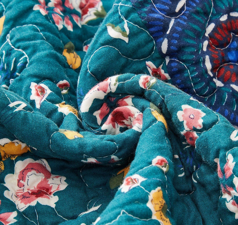 Bedding dada floral DaDalogy Bed in a Bag Bundle Set - Yellow Fleur Botanical Bedding Set