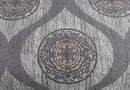 DaDa Bedding Rustic Grey Mosaic Distressed Medallion Reversible Quilted Bedspread Set (SD16299)