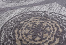 DaDa Bedding Rustic Grey Mosaic Distressed Medallion Reversible Quilted Bedspread Set (SD16299)