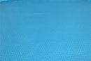 DaDa Bedding Gentle Wave Turquoise Teal Blue Lagoon Lightweight Quilted Bedspread Set (LH3000)
