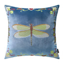 GobekUsa Bee Embroidery Cushion Cover - Exquisite Animal Design for Sofa Decor