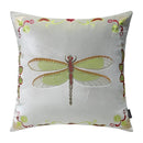 GobekUsa Bee Embroidery Cushion Cover - Exquisite Animal Design for Sofa Decor