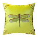 GobekUsa Bee Embroidery Cushion Cover - Exquisite Animal Design for Sofa Decor