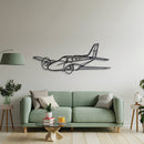 Baron 58 Metal Aircraft Wall Art - NCP0034