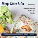 Beeswax Wraps – Plastic-Free Food Storage