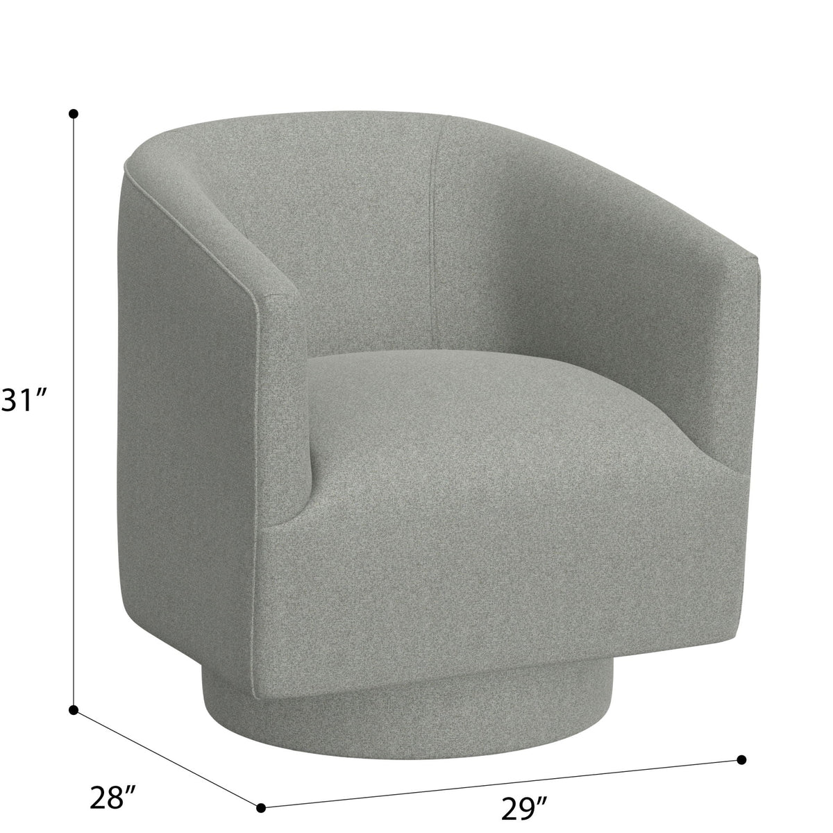 Accent Chair With Swivel Function, photo 26 of 34