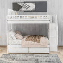 Bunk Bed With Staircase by HouseOfZazla