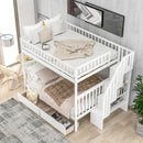 Bunk Bed With Staircase by Unique Piece Furniture