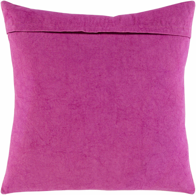 Lommel Bright Pink Pillow Cover