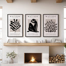 Matisse Posters Set of 3. Minimalist Botanical, Figure Prints by Wall Art Set