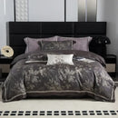 GobekUsa Butterfly Jacquard Lyocell Cotton Luxury Bedding Set Full Queen