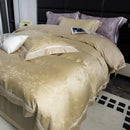 GobekUsa Butterfly Jacquard Lyocell Cotton Luxury Bedding Set Full Queen