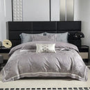 GobekUsa Butterfly Jacquard Lyocell Cotton Luxury Bedding Set Full Queen