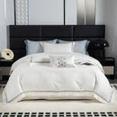 GobekUsa Butterfly Jacquard Lyocell Cotton Luxury Bedding Set Full Queen