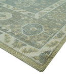 Beige And Gray Traditional Turkish Design 8x10 Hand Knotted Wool Area Rug