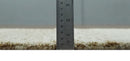 Beige and Ivory Shaded Solid Wool Hand Woven Multi Size Rug