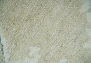 Beige and Ivory Traditional Hand Knotted 8x10 Geometrical Pattern Wool Area Rug by The Rug Decor