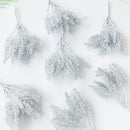 Beige artificial plants golden wheat ear stems for living room decor by Decorbites