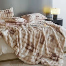 GobekUsa Cozy Fleece Throws - Soft Plaid Blankets for Warmth and Comfort