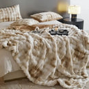 GobekUsa Cozy Fleece Throws - Soft Plaid Blankets for Warmth and Comfort