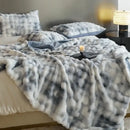 GobekUsa Cozy Fleece Throws - Soft Plaid Blankets for Warmth and Comfort