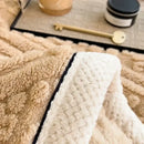 GobekUsa Carved Velvet Warmth Blanket - Soft Fluffy Sofa Bed Cover