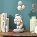 GobekUsa Balloon Puppy Statues - Creative Dog Sculptures for Living Room Decor
