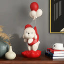 GobekUsa Balloon Puppy Statues - Creative Dog Sculptures for Living Room Decor