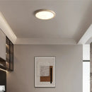 GobekUsa Golden Black Brass LED Ceiling Lamp Marble Finish Flush Mount Light