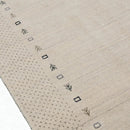 Beige Contemporary Gabbeh Hand Loomed Wool Rug Border Design by The Rug Decor