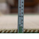 Beige Wool Hand Loomed Area Rug Contemporary Geometric Pattern by The Rug Decor