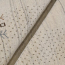 Beige Hand Loomed Wool Area Rug - Contemporary Border Design by The Rug Decor