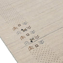 Beige Hand Loomed Wool Area Rug - Contemporary Border Design by The Rug Decor