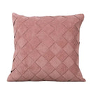 GobekUsa Grey Weaving Luxury Pillow Cover 45x45cm for Sofa Livingroom Bedroom