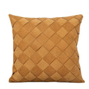 GobekUsa Grey Weaving Luxury Pillow Cover 45x45cm for Sofa Livingroom Bedroom