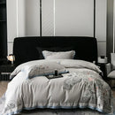 GobekUsa Cotton Flowers Horse Embroidery Luxury Bedding Set - Duvet Cover, Bed Sheet, Pillowcases