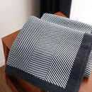 GobekUsa Cozy Striped Blanket: Multi-Functional for Travel, Office, Car, Sofa & Airplane