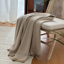 GobekUsa Cozy Striped Blanket: Multi-Functional for Travel, Office, Car, Sofa & Airplane