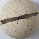 GobekUsa Dino Egg Stone Art Wall Lamp Yellow Travertine LED Sconce Light Fixtures